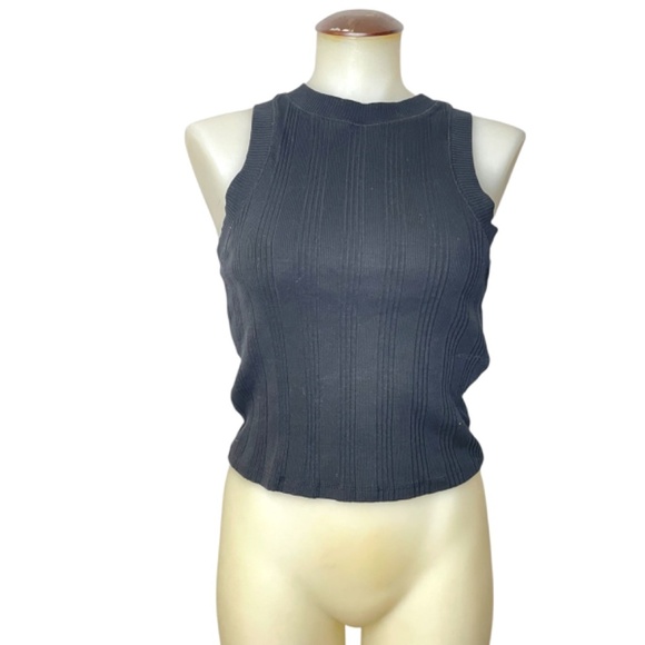 2 Bundle Zara Tank Tops Black & White - Picture 4 of 8